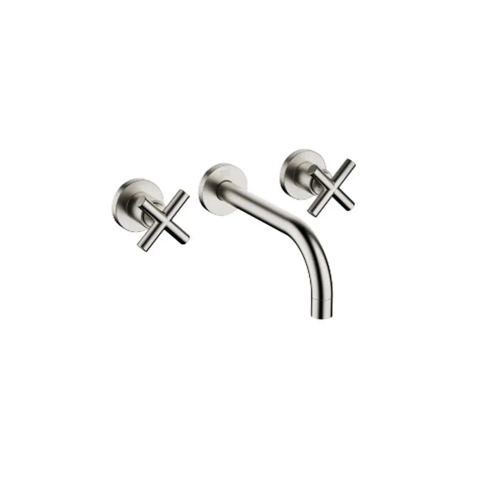 Dornbracht-TARA.-Waschtisch-Wandbatterie-ohne Ablaufgarnitur-Ausladung 190mm-platin gebürstet, 36712892-06 Galeriebild 1